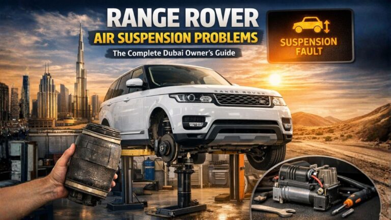 Range Rover Issues Range Rover Air Suspension Problems: The Complete Dubai Owner’s Guide