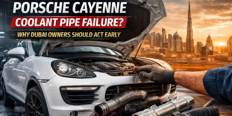 Porsche Cayenne Coolant Pipe Failure