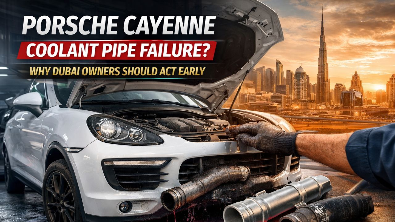 Porsche Cayenne Coolant Pipe Failure