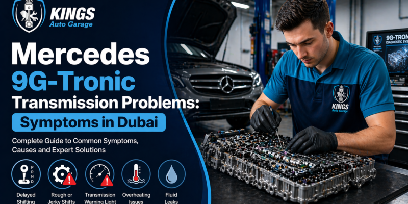 Mercedes 9G-Tronic Transmission Problems: Symptoms in Dubai in Dubai